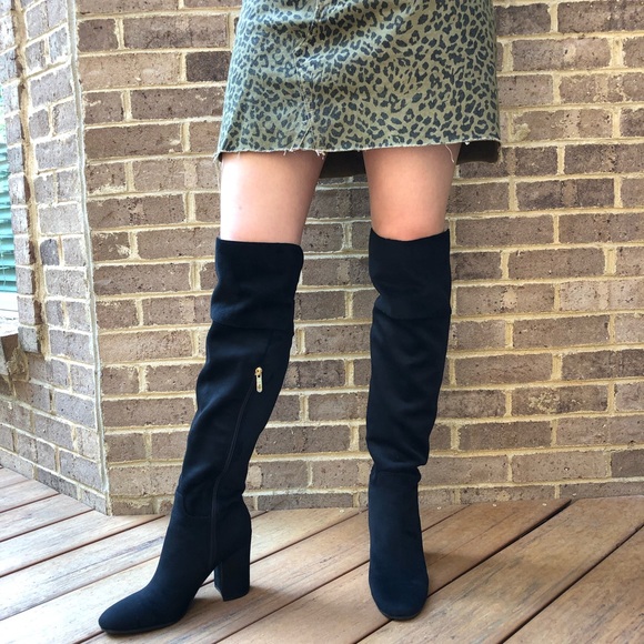 Tommy Hilfiger Shoes - Tommy Hilfiger Black Neela2 Knee High Riding Boots